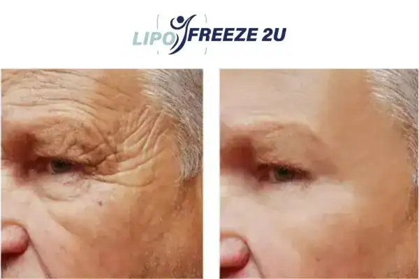 Mens before and after Morpheus 8 Kilburn results.
